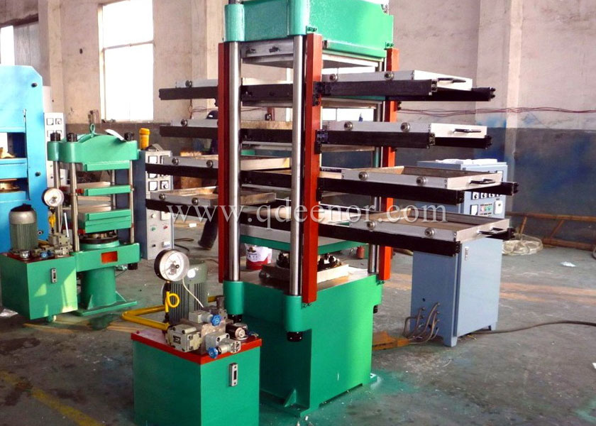 50T Automatic Rubber Tile Machine